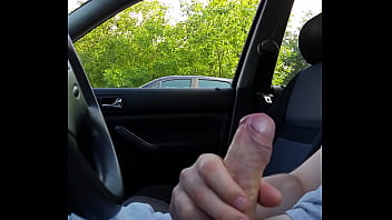 Preview 1 of N Poop And Pee - Handjob in car and cumshot 2