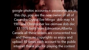 Preview 1 of Kissing And Ducking - Casandra Crystal Eve Mingo and chris darkness