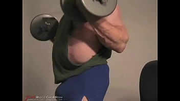 Preview 2 of Back Rom Casting - Full On Flexing - Tom Lord