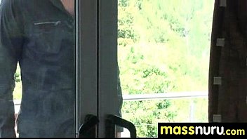Preview 1 of Study Room Sister Barother 10th - Sexy Girl Nuru Massage and Fuck 1