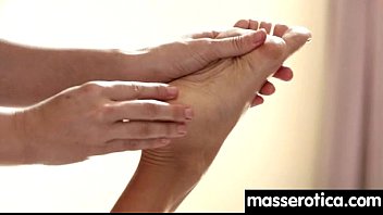 Preview 4 of Amature Creampie Comp - Sensual Oil Massage turns to Hot Lesbian action 18