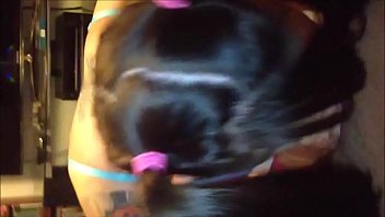 Preview 2 of Striping Teens Hd - Beautiful Blue-Eyed Teen Amateur Blowjob