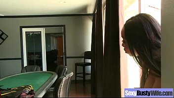 Preview 2 of Japanese Lock Out Naked - (codi bryant) Big Melon Round Tits Wife In Hardcore Sex Scene video-11