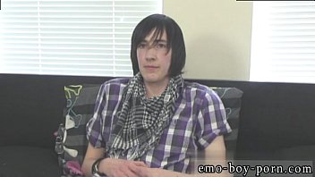 Preview 2 of Normal Xix Video Daundlood - Naked emo boys gif gay Adorable emo man Andy is fresh to porn but he