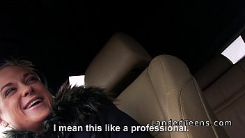 Preview 1 of Japanese Sleeping Gerl - Blonde Euro teen bangs in stockings pov