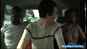 Preview 2 of Sunnylipne Xxx - Blacks On Boys  - Sexy Gay Black Muscular Dude Fuck White Boy 18