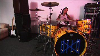 Preview 1 of Fajabixxx - Dark-haired teen gets banged merciless