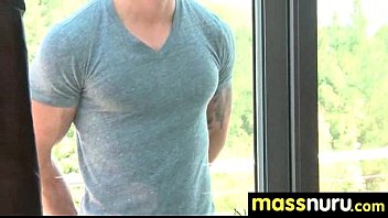 Preview 1 of Miya Kahalifa Sex - incredible slippery nuru sex massage 1