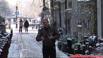 Preview 1 of Public Agent Cub - Blond amsterdam hooker cumsprayed by client