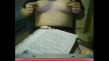 Preview 3 of Rocket Girls - Chica haciendo su tarea en Webcam