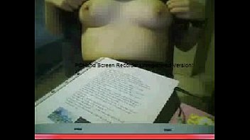Preview 4 of Rocket Girls - Chica haciendo su tarea en Webcam
