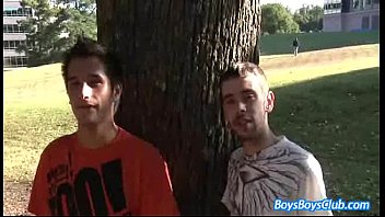 Preview 1 of Blonds An - BlacksOnBoys - Interracial Nasty Gay Fuck 13