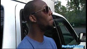 Preview 1 of A Student Amature - BlacksOnBoys - Interracial Nasty Gay Fuck 29