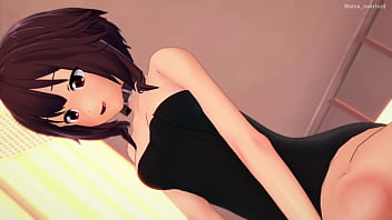 Preview 1 of Anal Fick Mit Der Geilen Pia - Megumin (konosuba) visita la enfermeria esta caliente y quiere quitarse la toalla para follar (Versi&oacute_n adulta) (hentai) (sin censura)