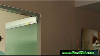 Preview 2 of Luge Ass - Slippery Sensual Nuru Massage And Dick Rubbing 09