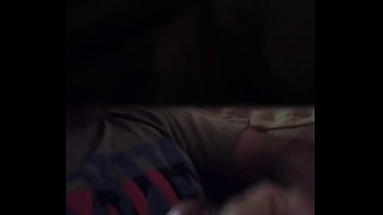 Preview 2 of Xxx Saniliyon Bf Hd - Batendo uma punheta no sof&aacute_ da sala