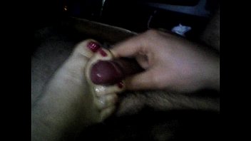 Preview 4 of Ritika Patel Sex Video - cum on redtoenail wife feet
