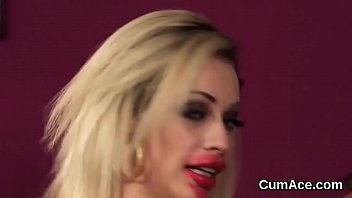 Preview 4 of Poreno Videofin - Wacky doll gets cum shot on her face sucking all the charge