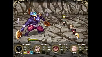 Preview 3 of Asisn Sex Diart - Explorando as cavernas com um grupo de mulheres de peitos grandes - Big-Breasted Adventurer Cuckold Harem RPG - Parte 3