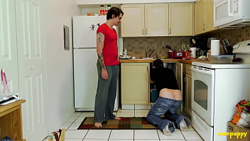 Preview 1 of Priya Bhaby - Johnny Mercy Feed Richard Lennox His Bare Ass As Punishment