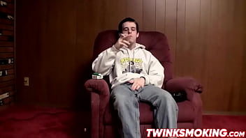 Preview 1 of Ryaap Sex - Brian smokes and strips down to get to work on his cock