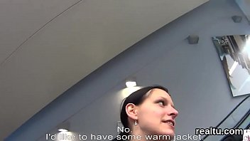 Preview 3 of Brothers And Sister Danejones - Beautiful czech kitten gets teased in the mall and drilled in pov