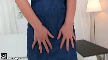 Preview 1 of Bbw Satin Solo - Anal Teen Angel Stasia Bond