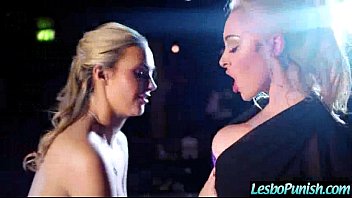 Preview 3 of Reyl Hinde - Lesbian Girls (sophia&amp_victoria) Play Hard Using Sex Toy In Punish Tape clip-30