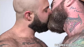 Preview 1 of Nagamaese Xxvodeo - Tattooed stallion Atlas Grant anal stretched hard bareback