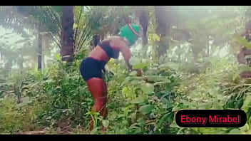 Preview 1 of Xxxx Sex 70 - Waiting in the bush for my sugar boy to take this horny out of my body