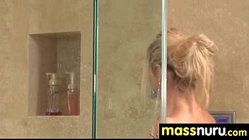 Preview 3 of Muslim Girl Back Fuck - Nuru Massage Ends with a Hot Shower Fuck 3