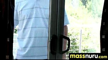 Preview 1 of Gadun Lokal - Nuru Massage Ends with a Hot Shower Fuck 27