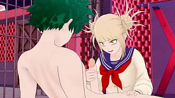 Preview 1 of Data Nay - Himiko Toga and Momo Yaoyorozu and Izuku Midoriya intense sex. - My Hero Academia Hentai