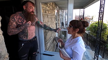 Preview 2 of New Holi Sex Video - Melody &amp_ Jasin MILF PAWG Saleswoman Fuck Machine Dungeon Fun