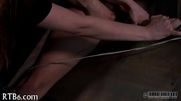 Preview 4 of Small Forced First Time Lesbian - Stormy caning for lusty babe