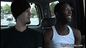 Preview 1 of Annabelle Lee Sex On Couch - Blacks On Boys - Interracial Gay Hardcore Bareback Fucking 01