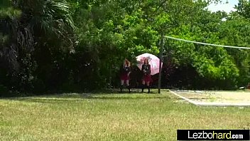 Preview 1 of Taxi Tube Creampie - Horny Girls (Cali Sparks &amp_ Kelly Greene) Playing In Lesbian Sex Games clip-07