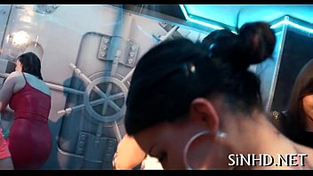Preview 2 of Sony Legan - Juicy group one-eyed monster sucking