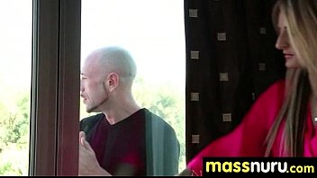 Preview 1 of Mom Anal Sex Tens - Babe Hottie Slippery Nuru Massage 6