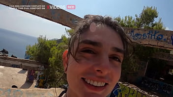 Preview 1 of Melysian - Sexo em praia paradisiaca em Ibiza,  com porra na cara e caminhada em publico! Alemaohub