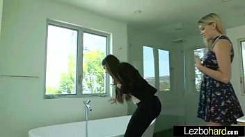 Preview 3 of Massage M185 - Teen Lez Girls Kenna James Aspen Rae Make Love In Front Of Cam clip18