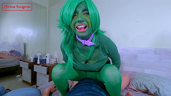Preview 4 of Seks With Niqab - Desagrado de INTENSAMENTE aparece en mi sue&ntilde_o para culearme - Cosplay fail - CUMshot - trailer