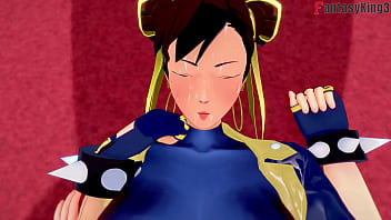 Preview 4 of Dad Ddouter - Chun-Li Fornite blowjob and fucking | Free POV | Street Fighter | Full &amp_ Full POV on Sheer &amp_ PTRN: Fantasyking3