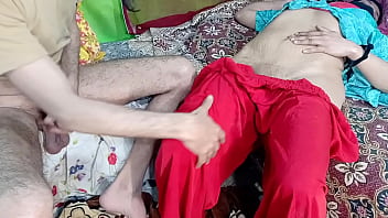 Preview 1 of Son Sucks Mom Pussy - Punjabi Desi Bhabhi and Bengali Devar Sex on WebCam live Handjob Fingering with amazing Xxx Fuck