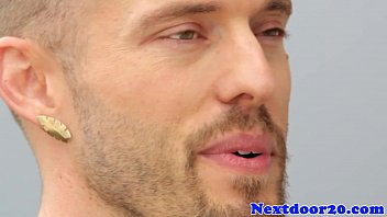 Preview 1 of Nudist Mega Penis - Sportive athletic stud in solo masturbation