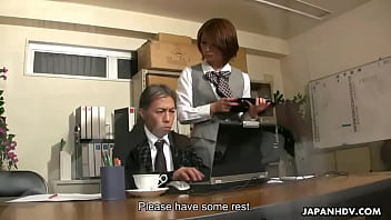 Preview 2 of Webcams Ethiopian - Asian office lady Tsubaki getting fucked by her boss