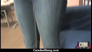 Preview 1 of Blowing Meth Smoke Clouds - Ebony chick fucked hard in group sex action 5