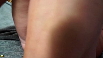 Preview 4 of Cheating Phone Sex - Shaved european granny toying herself