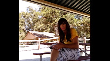 Preview 4 of Salma Anti Sex - sissy faggot in the park