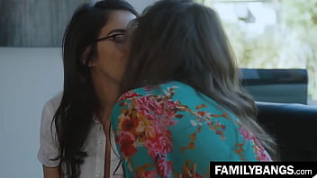 Preview 2 of Arounda Lana - FamilyBangs.com ⭐ School Step Sisters Have a Crush,  Elena Koshka,  April O Neil